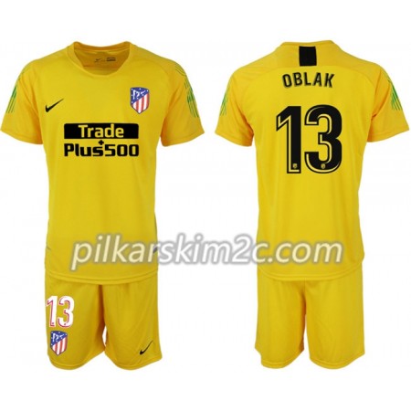 Koszulka Atlético Madryt Bramkarskie Oblak 13 Dziecięca 2018-2019 - Koszulki Piłkarskie
